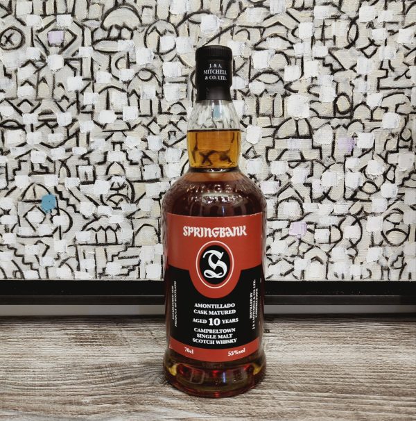 Springbank 10Y Amontillado 1/9900 bottles