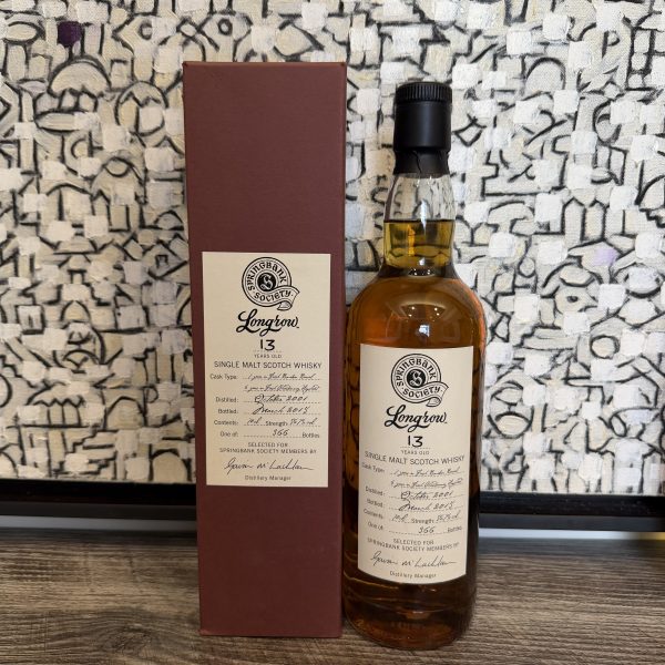 Longrow 13 Years Springbank Society